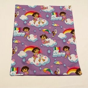 Dora the Explorer Pillowcase Homemade 15” x 13” Pillow Case